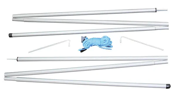 Quest Steel Canopy Pole Kit – Universal Fit 1
