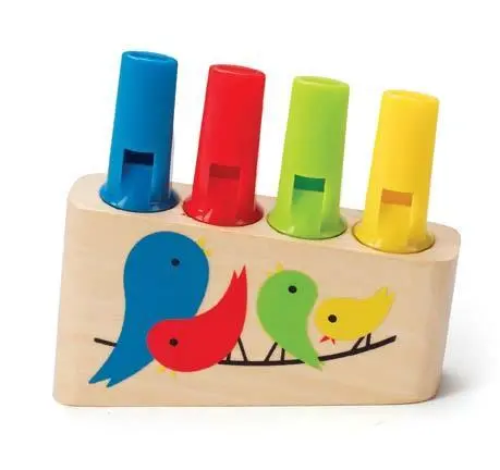Rainbow-Colored Pan Flute For Early Music Exploration 1