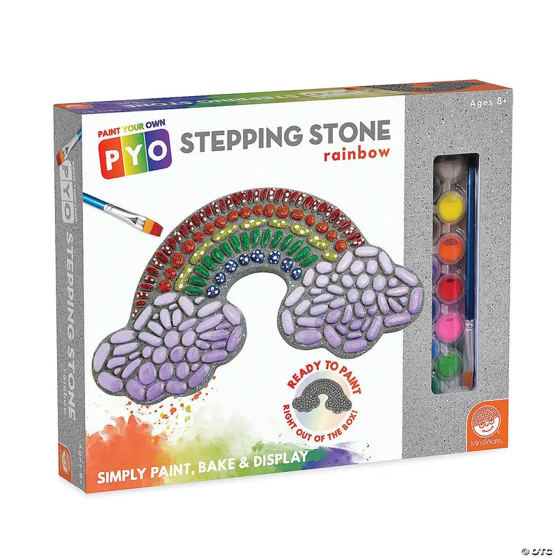 Rainbow-Colored Stepping Stone Set 1