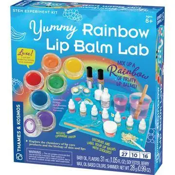 Rainbow Lip Balm Diy Lab Kit 1
