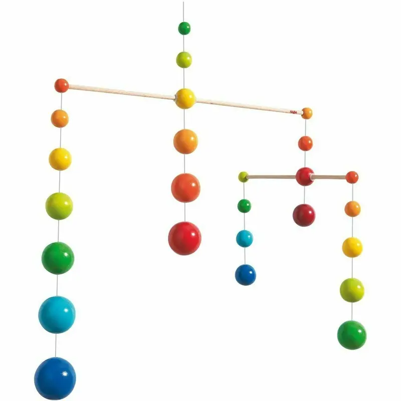 Rainbow Mobile With Soft Bouncing Balls 1