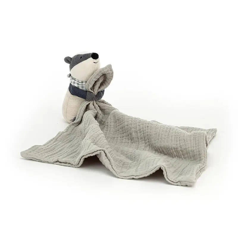 Rambler Badger Cozy – Earthy-Toned Comfort Plush 1