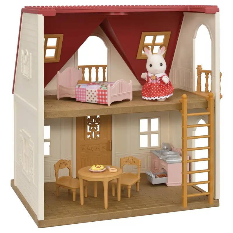 Red Roof Cozy Cottage Starter Home Playset 1