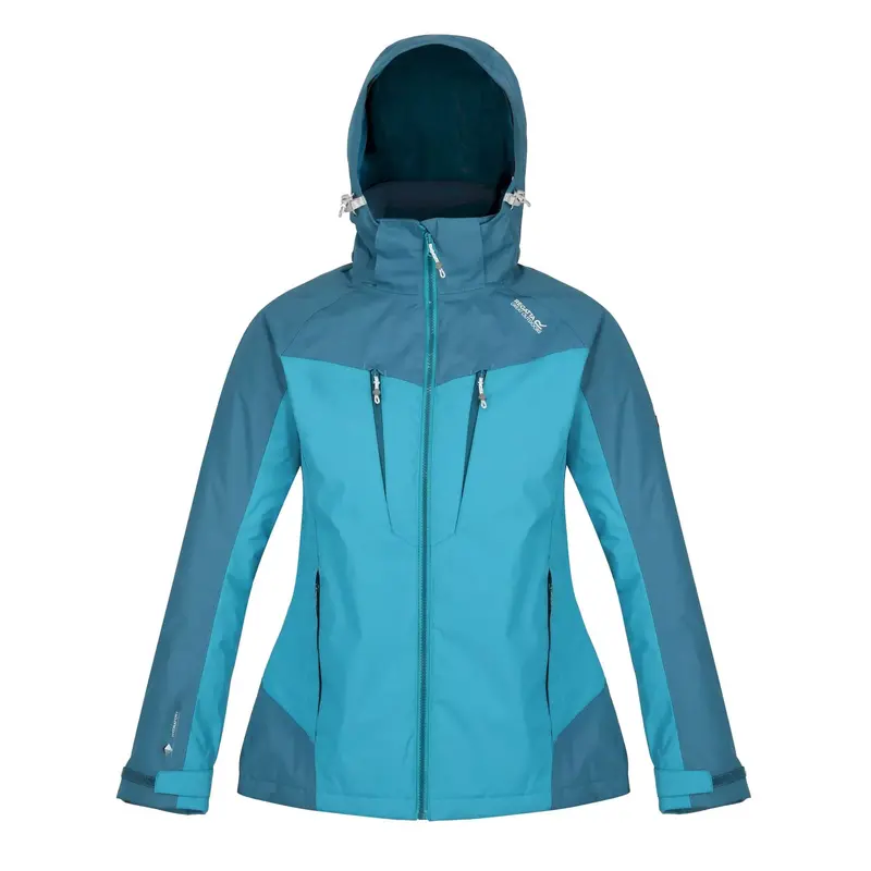 Regatta Calderdale Women'S Winter Waterproof Jacket – Pagoda Blue Dragonfly 1
