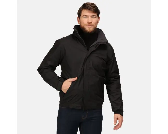 Regatta Dover Insulated Bomber Jacket – Black, Fleece-Lined & Waterproof 1