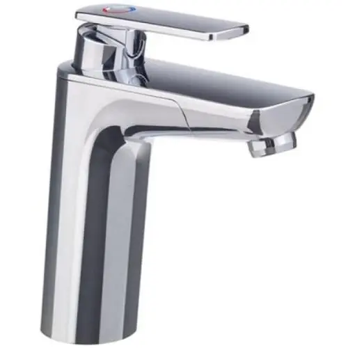 Reich Vector E Chrome Bathroom Mixer Tap – Low-Profile Design 1