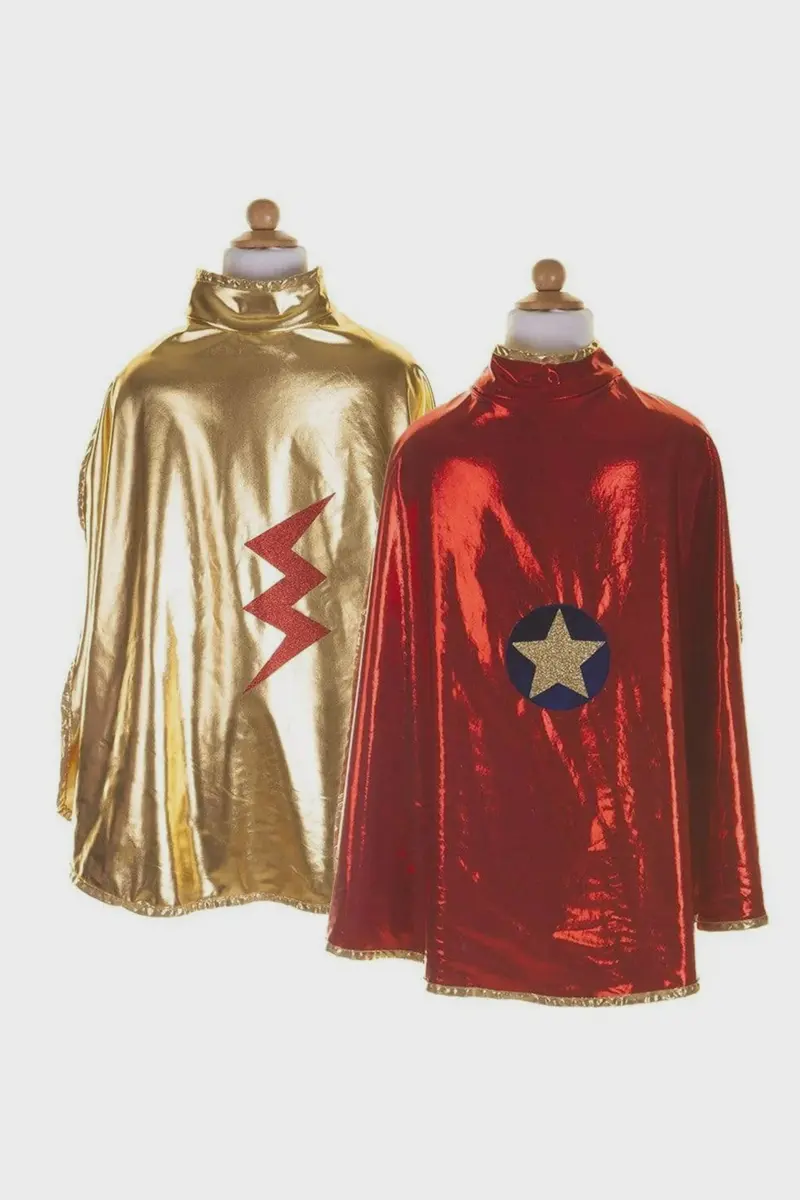 Revolutionary Wonder Cape In Red And Gold – Size 5–6 1