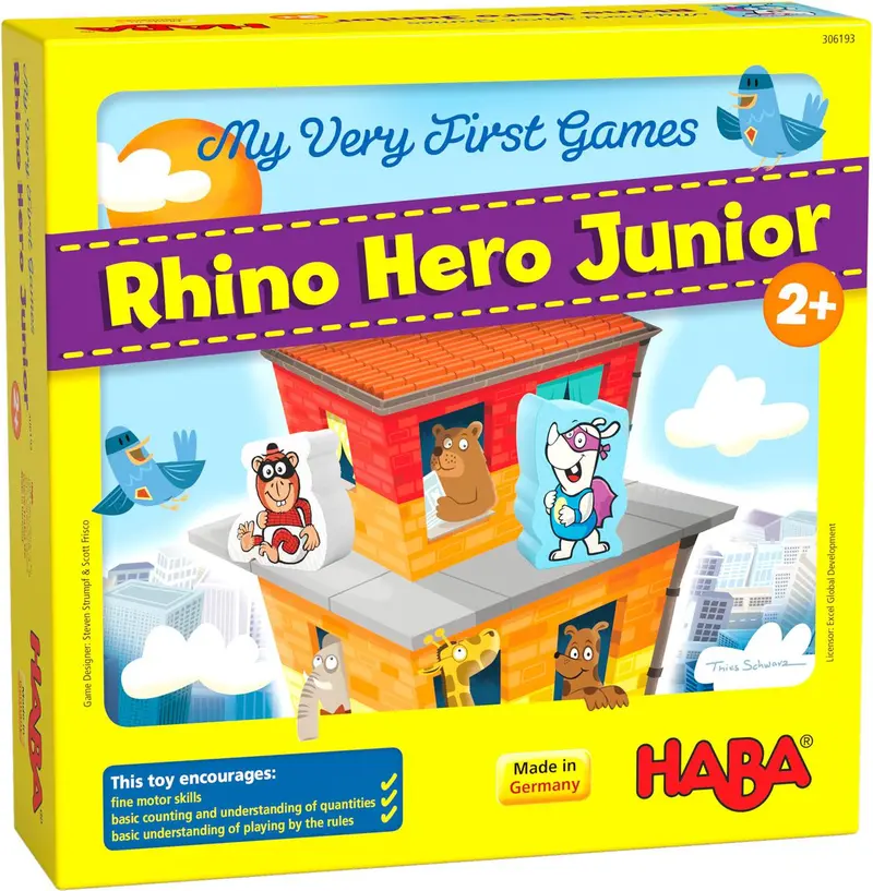 Rhino Hero Junior Building Game For Kids 1