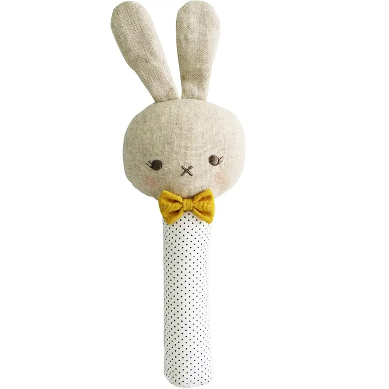 Roberto Bunny Navy Squeaker Toy 1