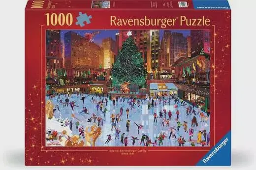 Rockefeller Center Joy Art Print – Iconic Nyc Holiday Scene 1