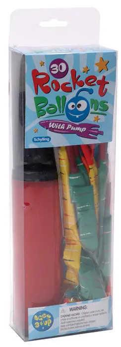 Rocket Balloon Launch Kit – Includes Hand Pump & Reusable Rockets 1