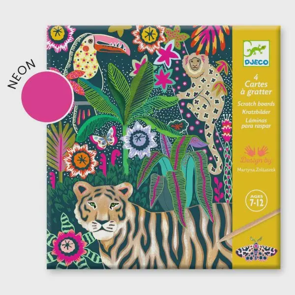 Rococo-Style Scratch Cards: Ornate Floral & Gold Designs 1