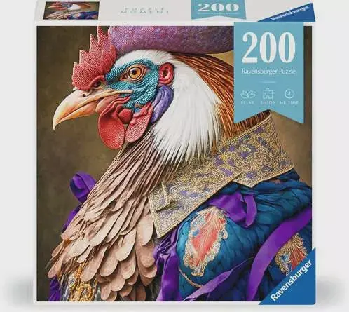Rooster General Farm-Themed Puzzle (200 Pieces) 1