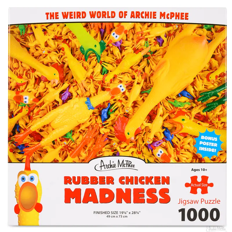 Rubber Chicken Mayhem Toy 1