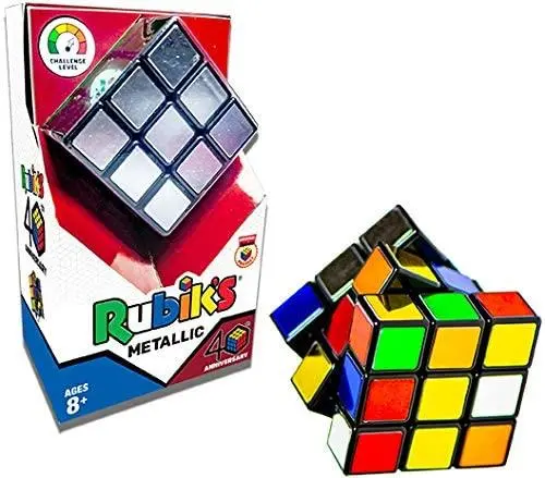 Rubik’S Cube Metal Edition – Premium Weighted Twisty Puzzle 1