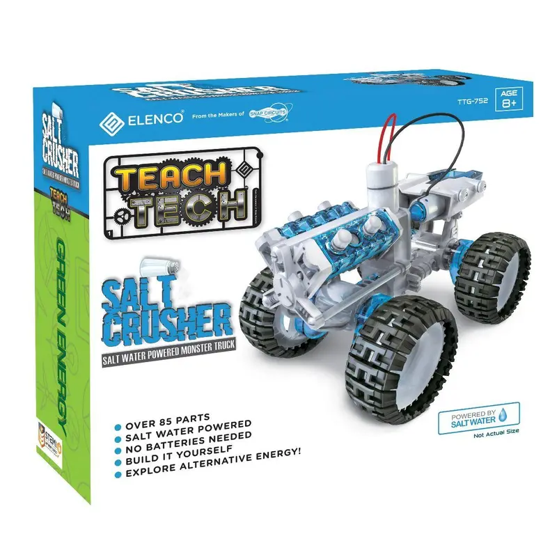 Salt Crusher Monster Truck – Interactive Toy Vehicle 1