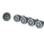 Sas Premium Locking Wheel Bolts – 4-Pack, M12×1.5 Conical Seat 1