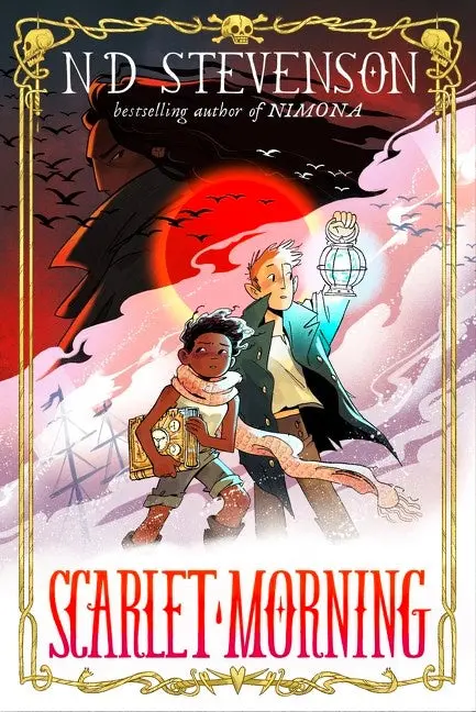 Scarlet Morning – Scenic Landscape Art Puzzle 1