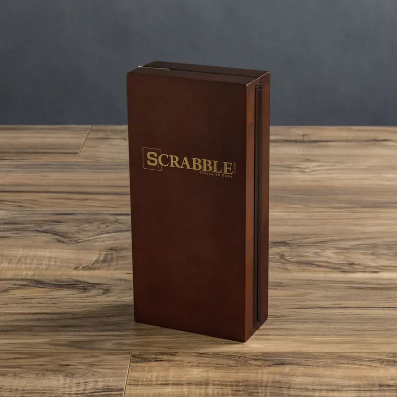 Scrabble Deluxe Travel Edition – Compact Word Game 1