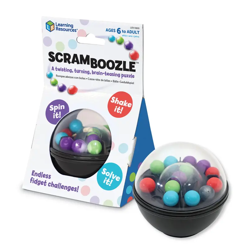 Scramboozle Twist-And-Solve Puzzle Ball 1