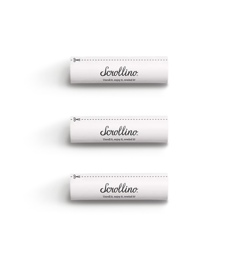 Scrollino Blank Creative Scroll Refill 1