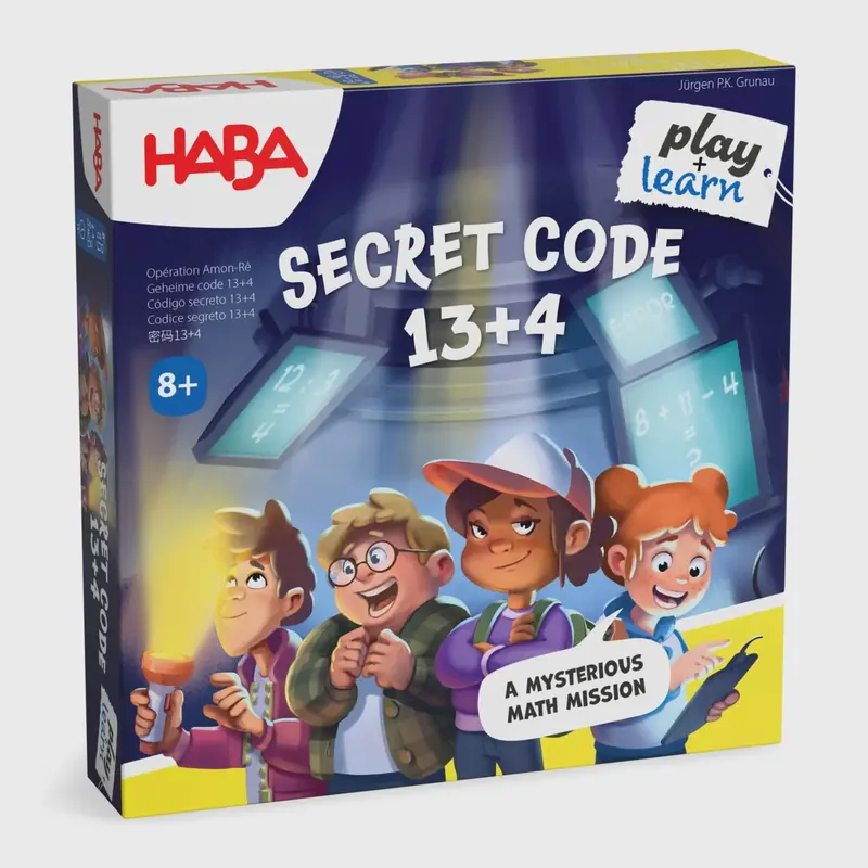 Secret Code 13+4: Math-Based Adventure Board Game 1