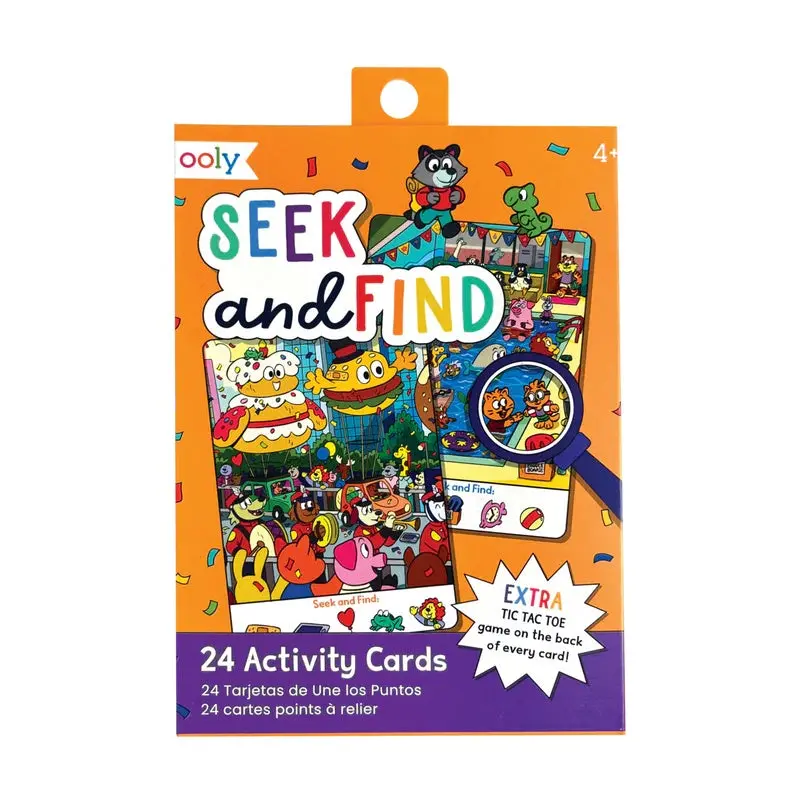 Seek-And-Find Paper Games Activity Cards 1