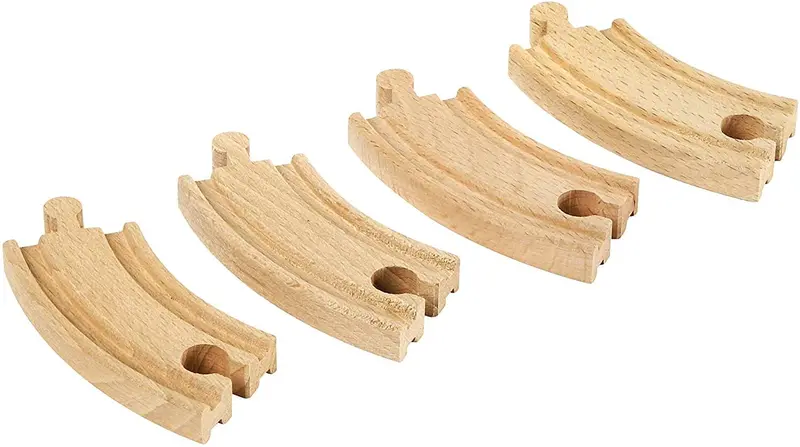 Short Curved Track Segments For Flexible Layouts 1