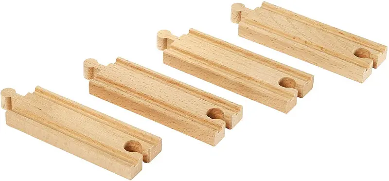 Short Straight Track Pieces For Brio-Compatible Trains 1