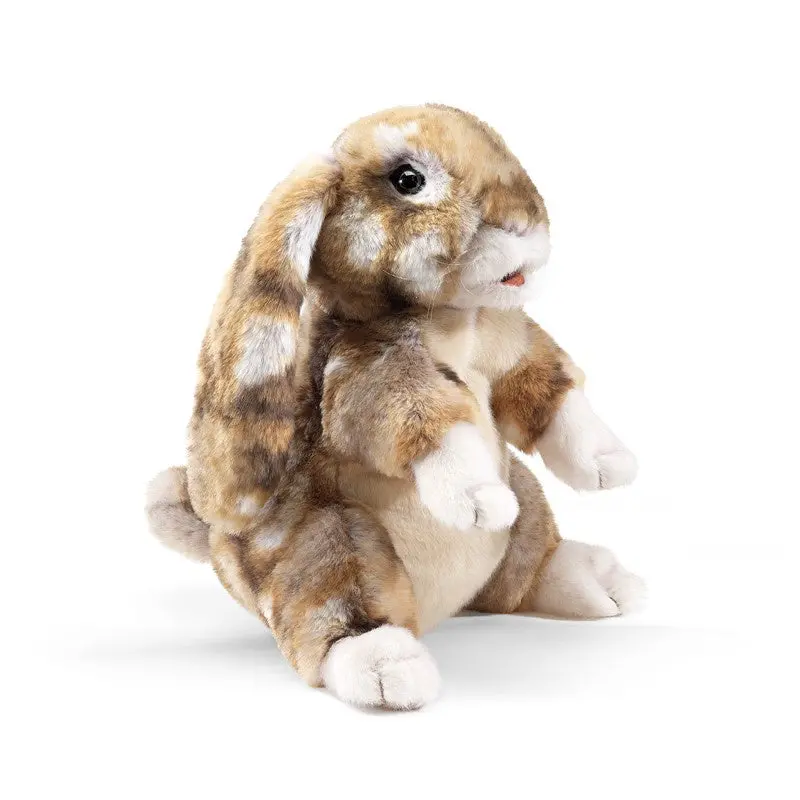 Silky-Furred Bunny Hand Puppet 1