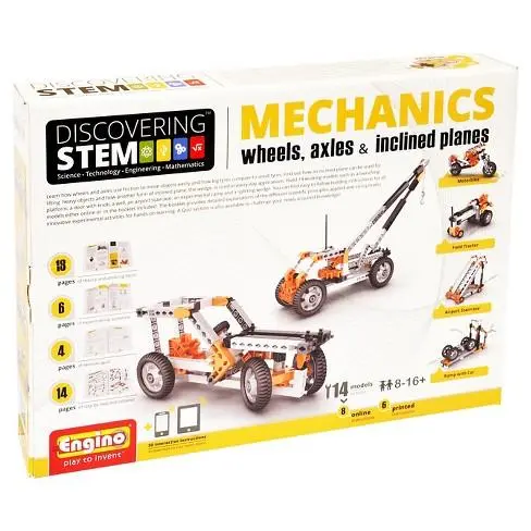Simple Machines Kit: Wheels, Axles & Inclined Planes 1