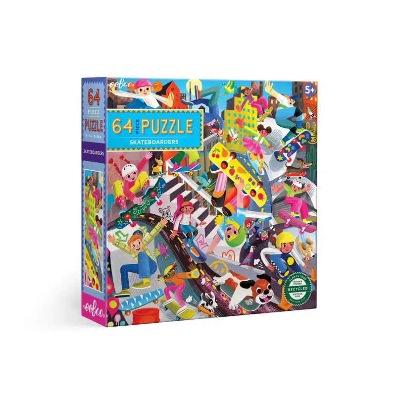 Skateboarders In Action – 72-Piece Urban Lifestyle Puzzle 1