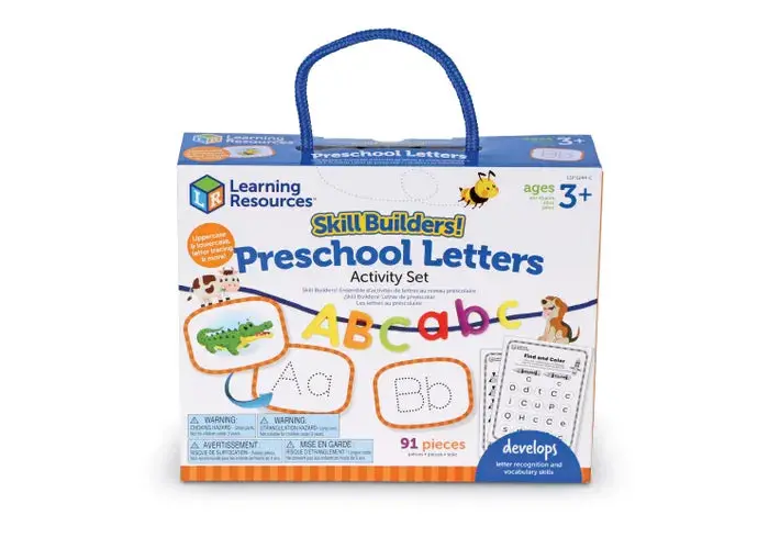 Skill Builders: Preschool Letter Recognition Learning Kit 1