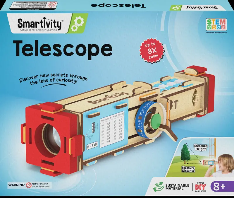 Smartivity Adjustable Educational Telescope Kit 1