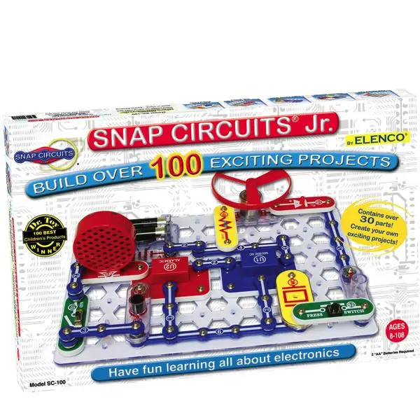 Snap Circuits Sc-100 Electronics Learning Kit 1