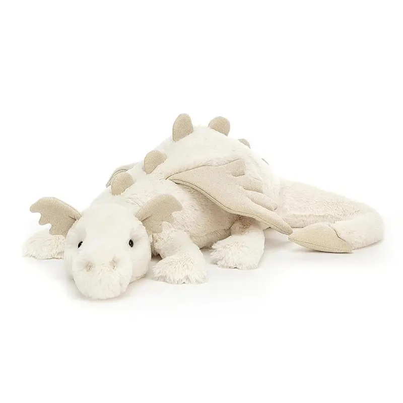 Snow Dragon Stuffed Animal – Huge Winter-Themed Plush 1