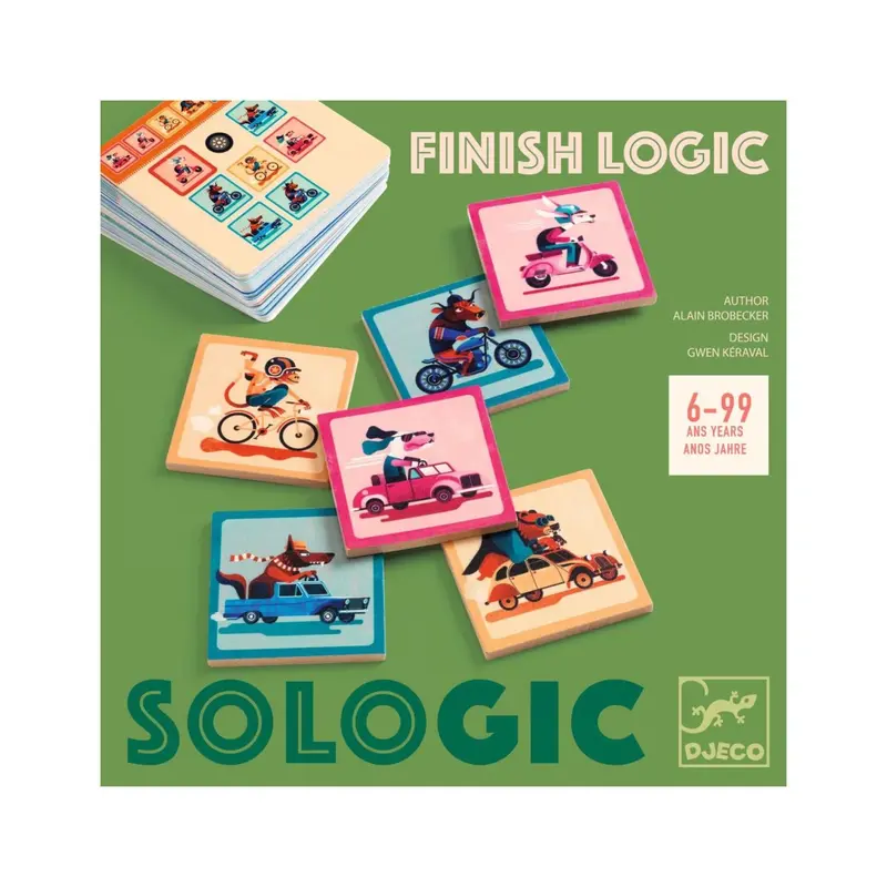 Sologic Finish Logic – Deductive Reasoning Puzzle Game 1