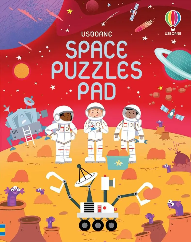 Space Puzzles Pad: Out-Of-This-World Brain Teasers For Kids 1