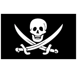 Spirit Of Air 5Ft × 3Ft Jack Rackham Pirate Flag 1