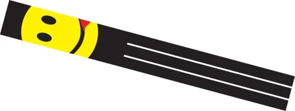 Spirit Of Air Acid Smiley Face Windsock Flag 1
