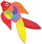 Spirit Of Air Neon Red Tropical Fish Windsock 1