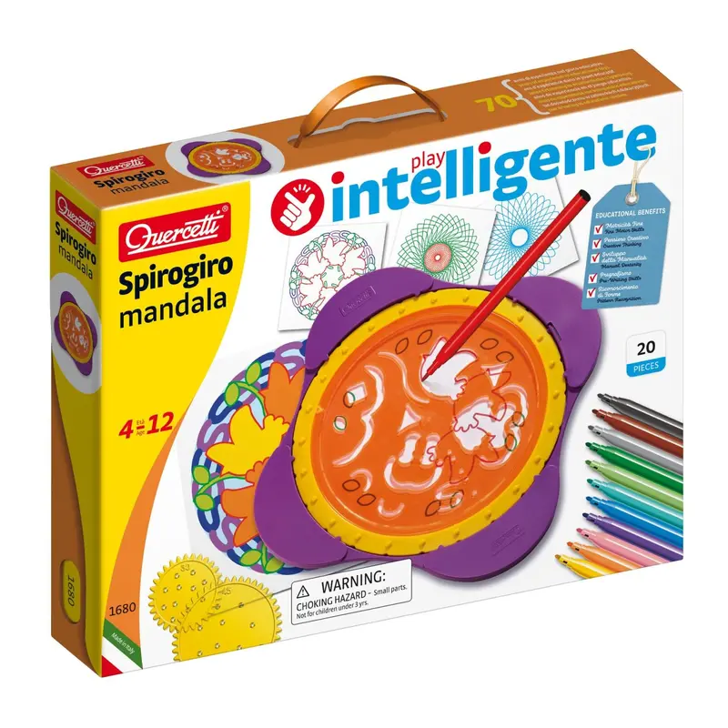 Spirogyro Mandala Art Kit – Spiral Drawing And Pattern-Making Tool 1