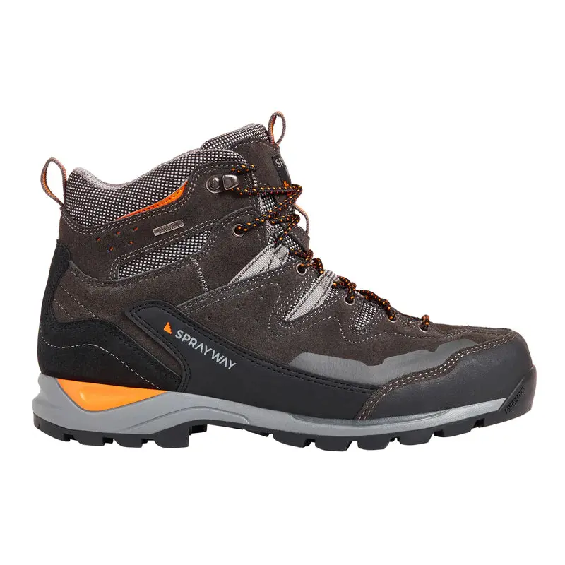 Sprayway Men'S Oxna Mid Waterproof Hiking Boots (Brown) 1
