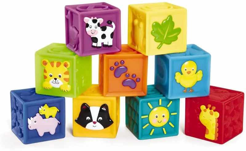Squeak & Stack Blocks – Interactive Sound-Making Building Set 1