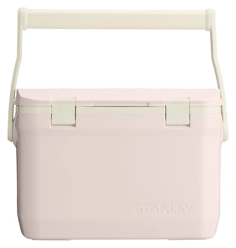 Stanley Adventure Easy-Carry Cool Box – 15.1L, Rose Quartz Accent Trim 1