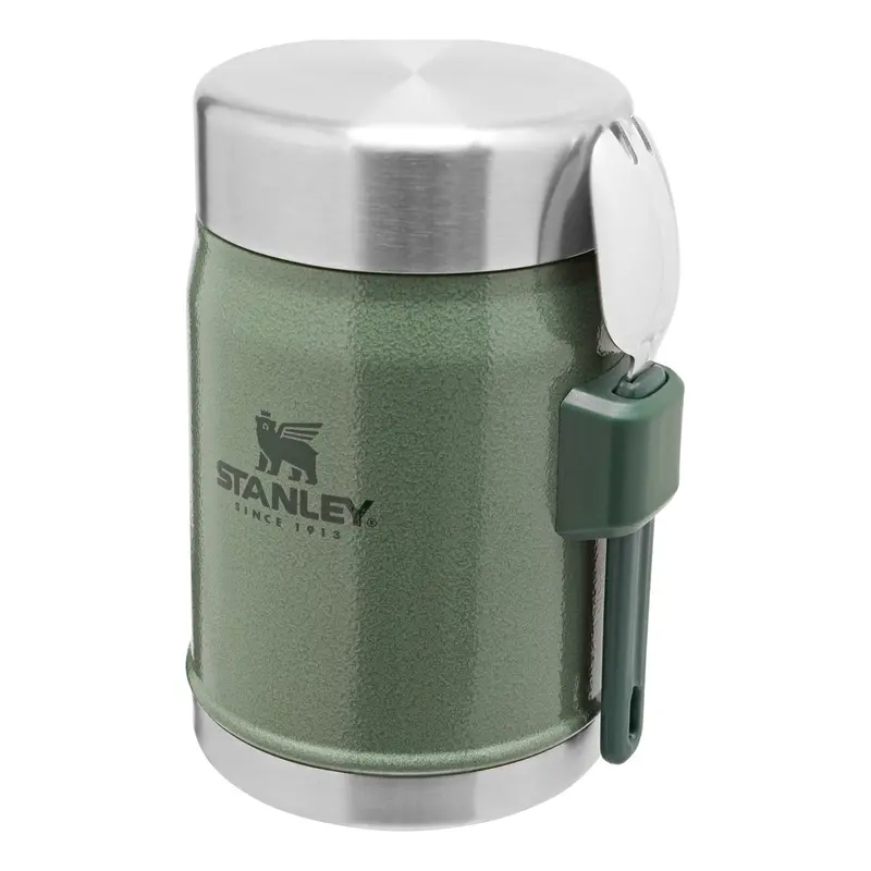 Stanley Legendary 0.4L Food Jar With Integrated Spork – Hammerstone Green 1