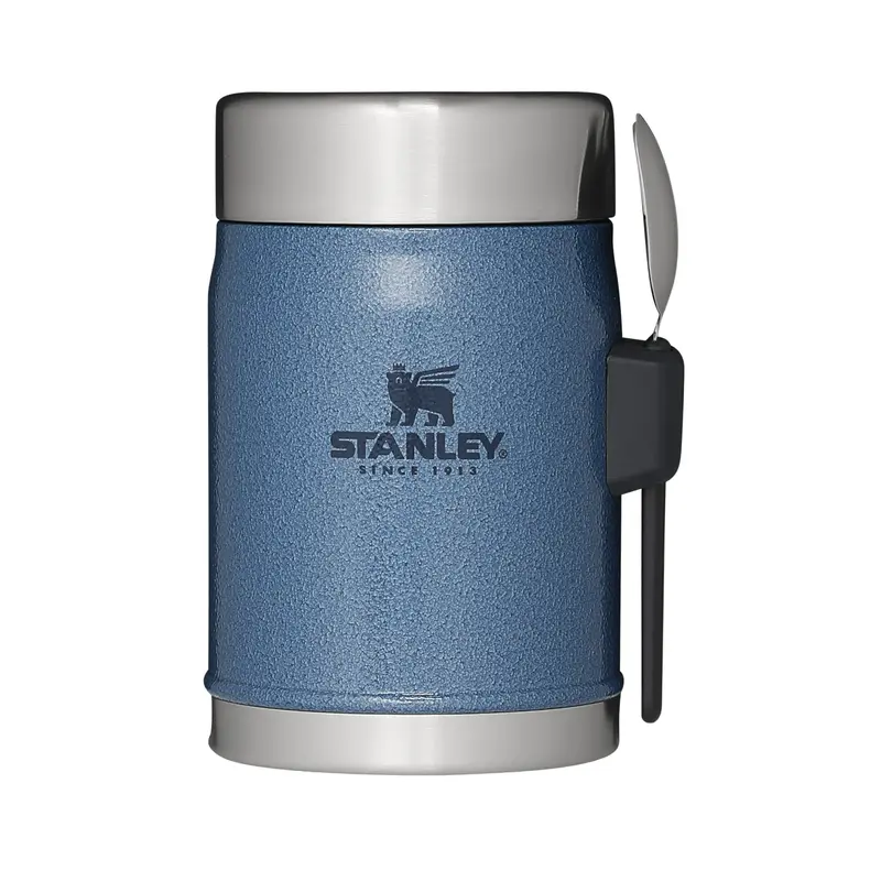 Stanley Legendary 0.4L Food Jar With Integrated Spork – Hammertone Lake 1