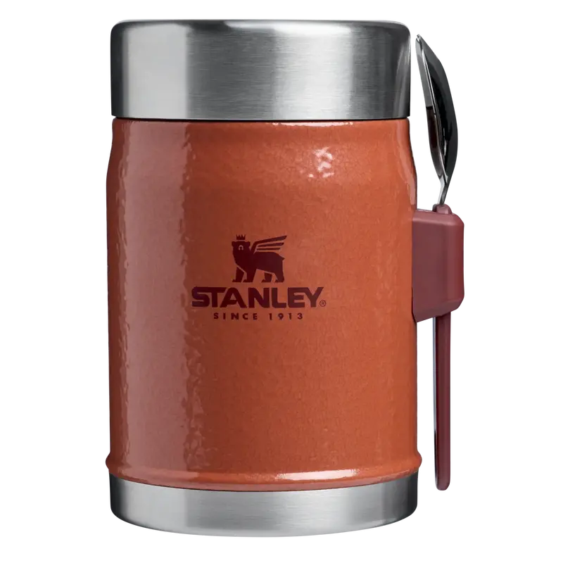 Stanley Legendary 0.4L Thermal Food Container & Spork – Hammertone Clay 1