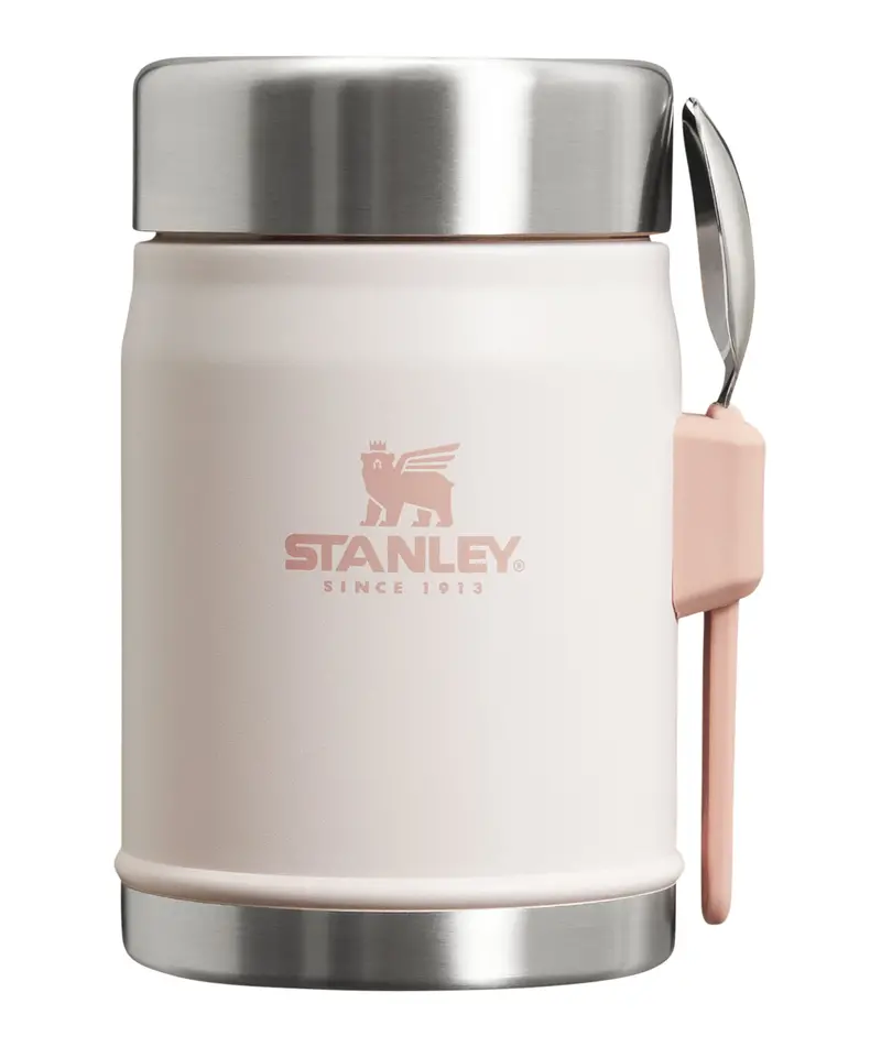 Stanley Legendary Food Jar With Spork – 0.4L, Rose Quartz 1