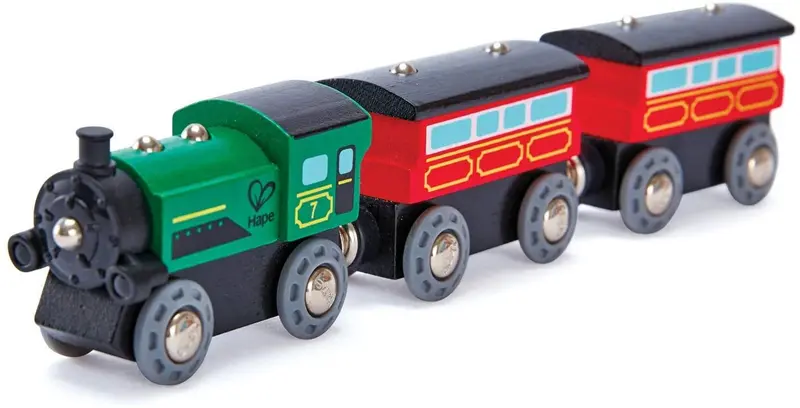 Steam-Era Passenger Train Model Set 1